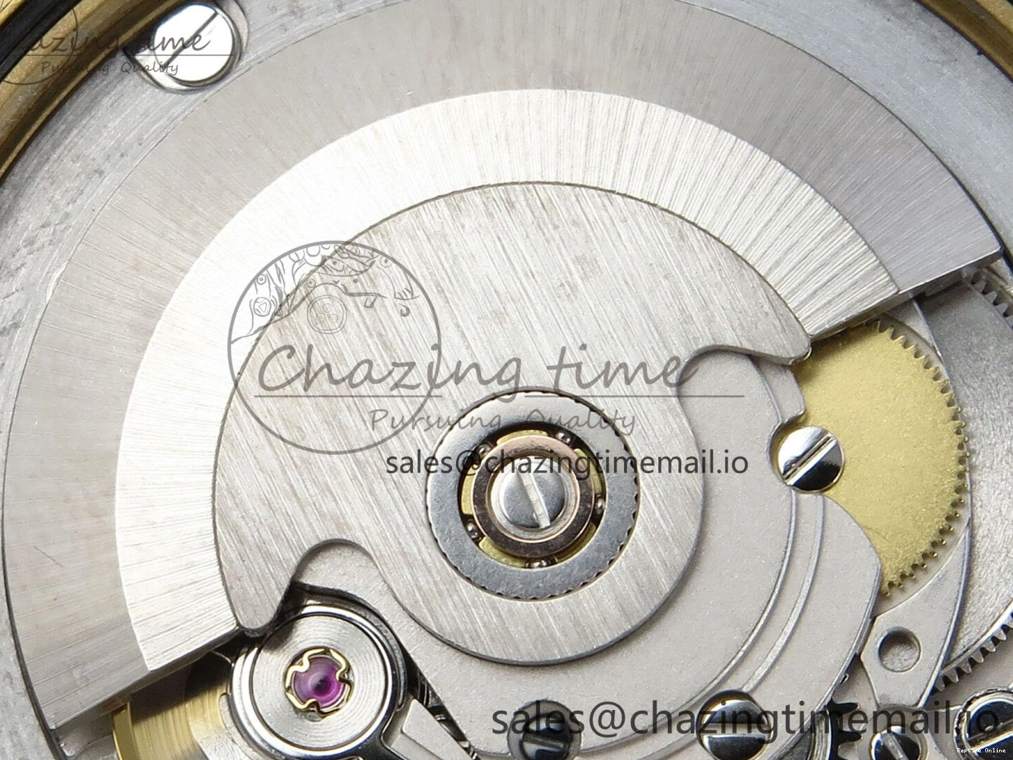 0205 DayDate 40 YG QF 1:1 Best Edition Pink Diamonds Dial Diamonds Bezel on President Bracelet A2836 V5 (Gain Weight) ZipUp 488